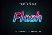 40 Neon text effect editable, a Plug-in Add-On by Aglonemadesign (Thumbnail 7 of 20)