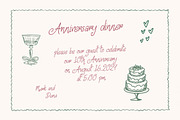 Delviyani Letter Casual Handwritten, a Handwritten Font by Denustudios (Thumbnail 6 of 15)