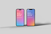 iPhone 13 Pro and 14 Pro Mockup, an iPhone Mockup by Modern Studio (Thumbnail 11 of 14)