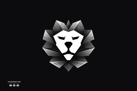 Lion Logo Modern Illustration
