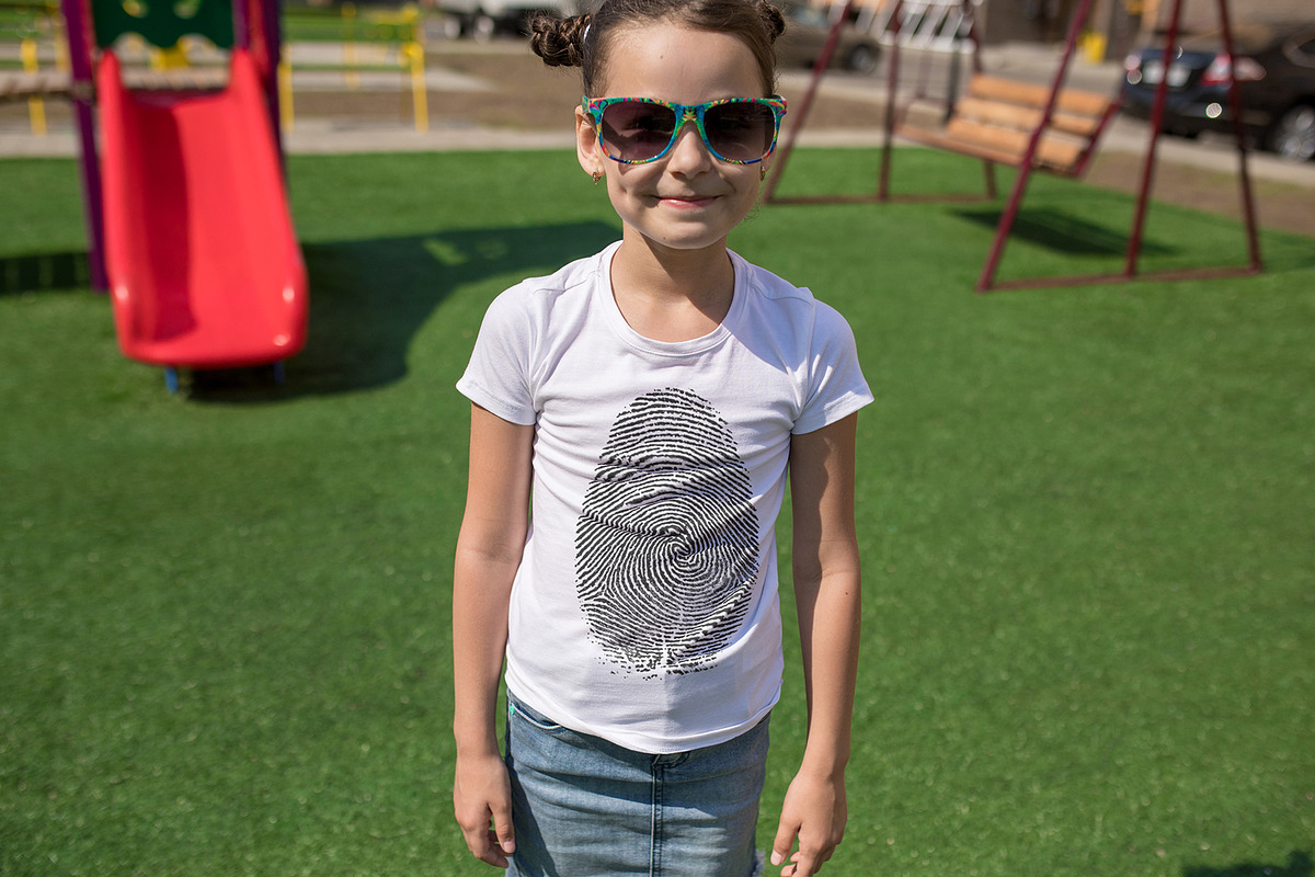 100 Kid's T-Shirt Mock-Up 2018 #22, a Shirt Mockup by Freeman Studio (Photo 53 of 107)