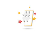 Blogger and Influencer 3D Icons Set, an Object Graphic by Aimagenarium@gmail.com (Thumbnail 9 of 21)