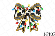 Christmas Coquette Bow PNG, an Illustration by DreamPrint404 (Thumbnail 1 of 7)