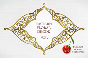 Kit Of Eastern Vector Decor. Vol.1