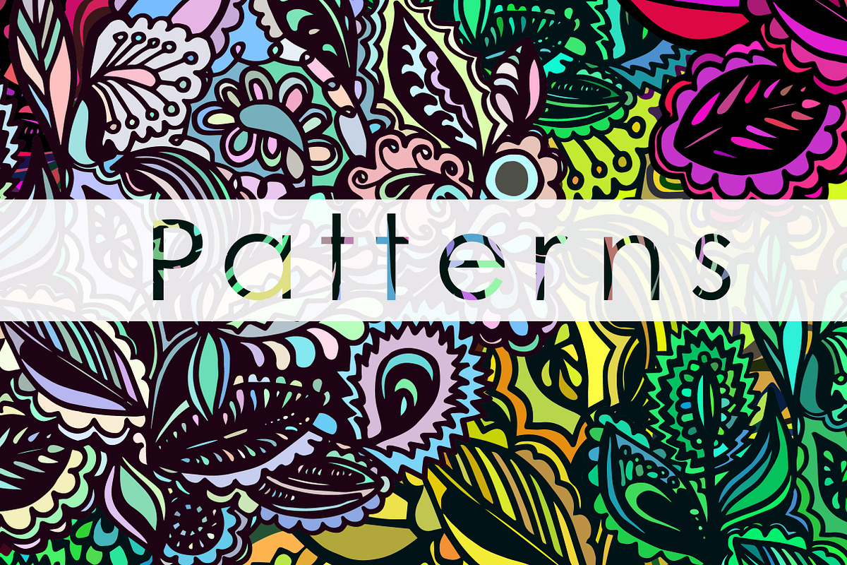 3 beautiful patterns for your design, a Pattern Graphic by Knopazyzy