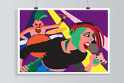 Punk rock., an Illustration by © Fisher Photostudio (Thumbnail 2 of 6)