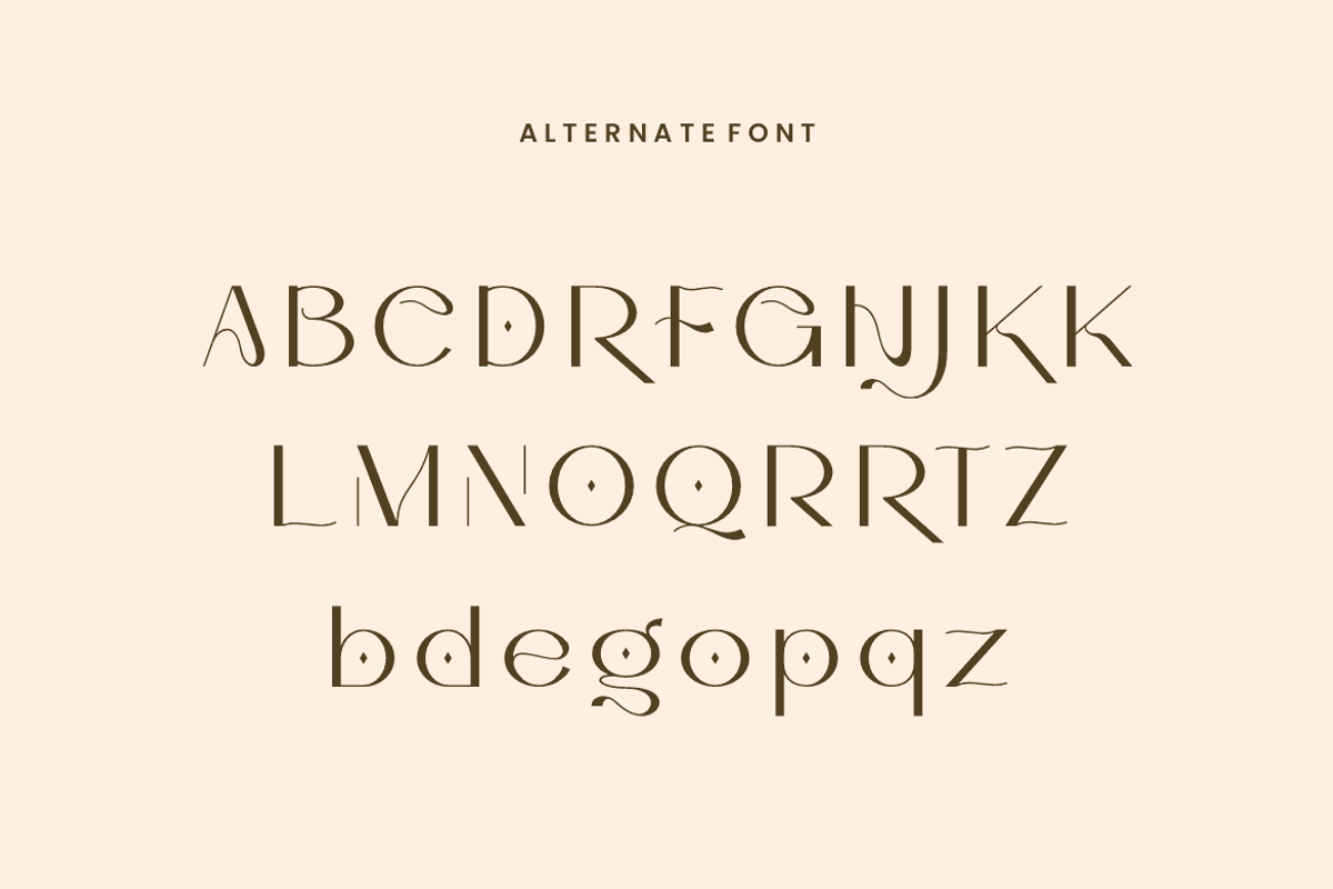 Rolcak - Fashion Brand Font, a Sans Serif Font by QR Design Studio (Photo 10 of 16)