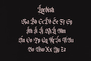 Lordish Blackletter, a Blackletter Font by creativemedialab (Thumbnail 3 of 5)