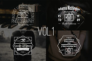 12 Photography Premade Logos Badges, an Illustration by JeksonGraphics (Thumbnail 4 of 12)