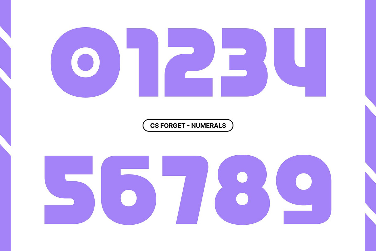 CS Forget – Modern Display Font, a Sans Serif Font by Craft Supply Co. (Photo 3 of 8)