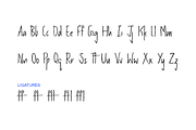 Detmeroff - Handwritten Display Font, a Font by Designova® (Thumbnail 5 of 5)