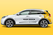 Car Mockup | Customizable PSD, an Advertising Mockup by MDG (Thumbnail 12 of 13)
