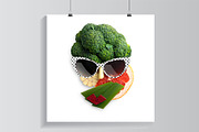 Tasty art featuring fruits, face, and sunglasses, a Food & Drink Photo by © Fisher Photostudio (Thumbnail 11 of 13)