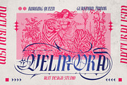 Bromora Typeface, a Blackletter Font by alit design (Thumbnail 4 of 20)