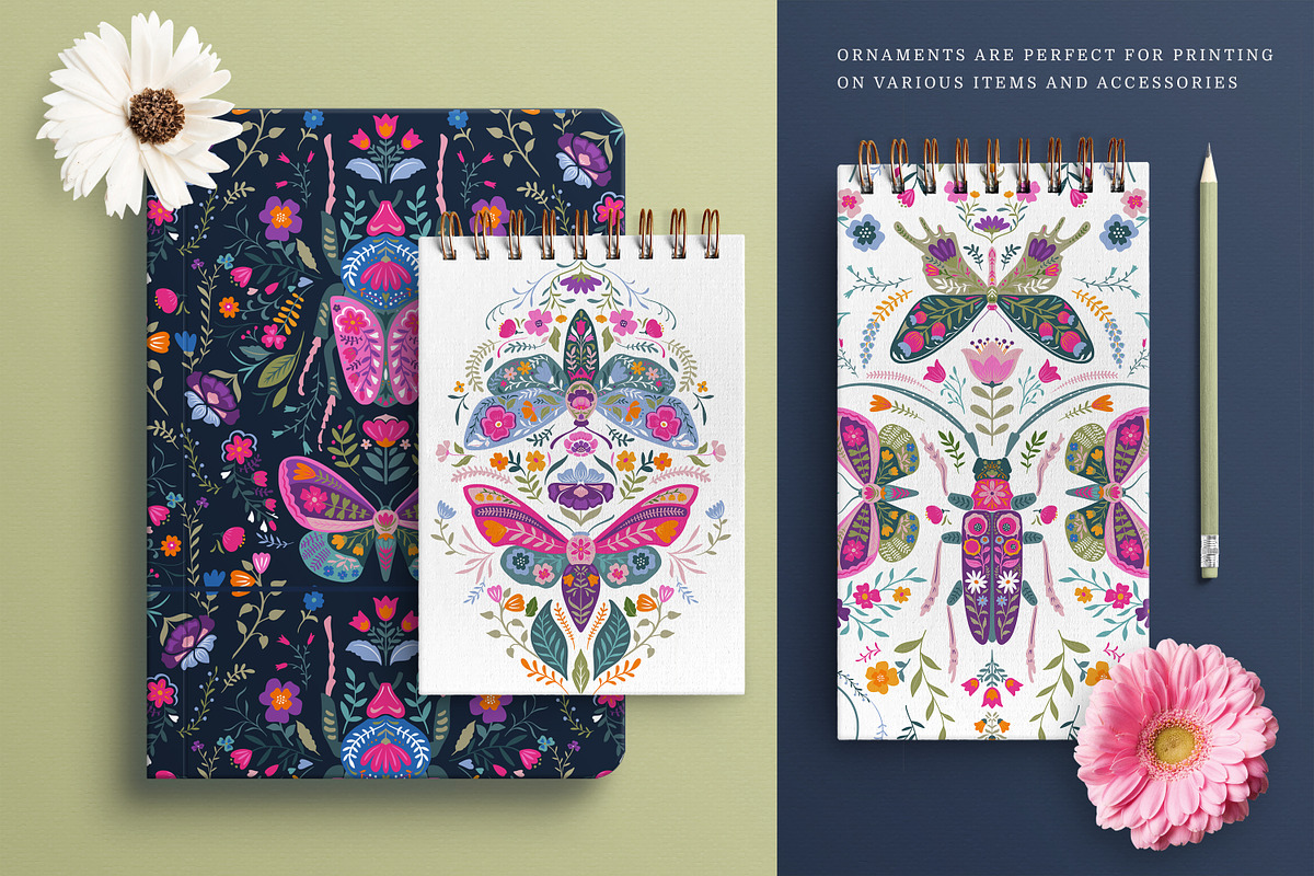 Folk Art Vector Collection, a Pattern Graphic by Molly art (Photo 10 of 15)
