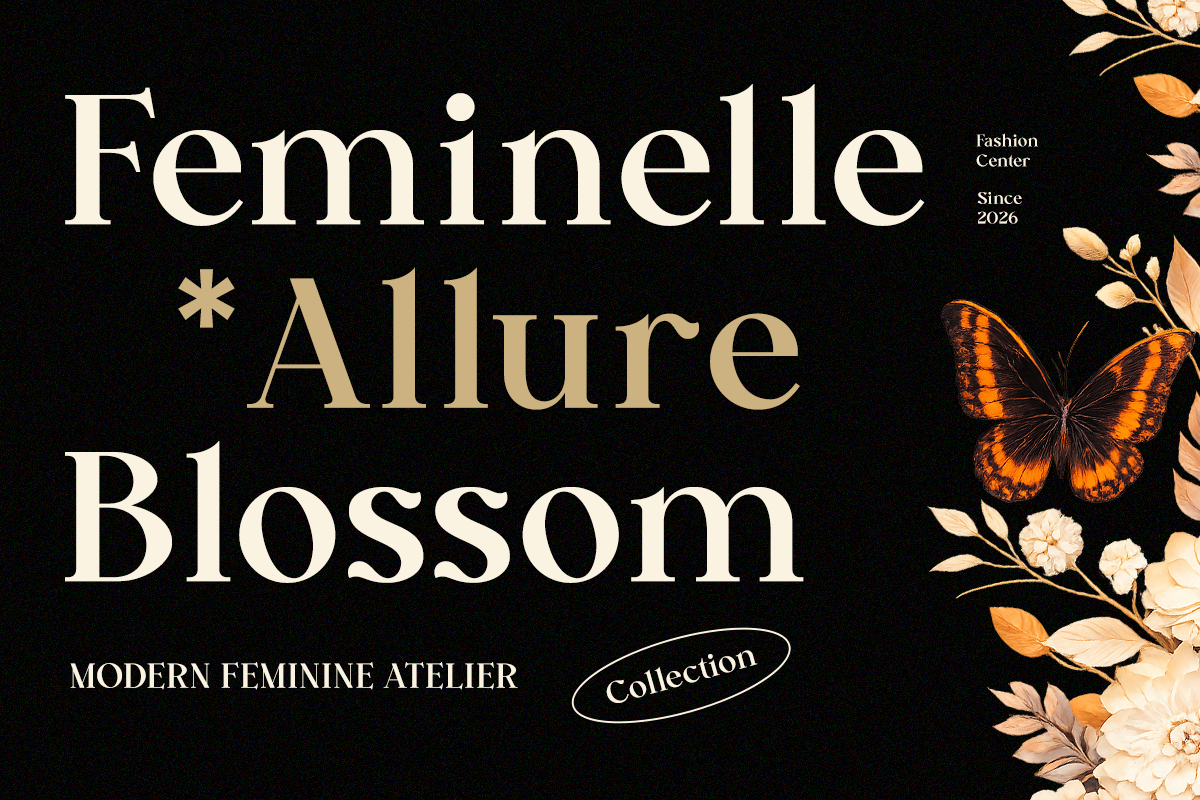 Fashion Luxury Serif Brand - Cekona, a Serif Font by Font Liner (Photo 8 of 11)