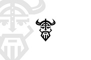 Viking logo design template, an Object Graphic by nicemorning (Thumbnail 3 of 3)