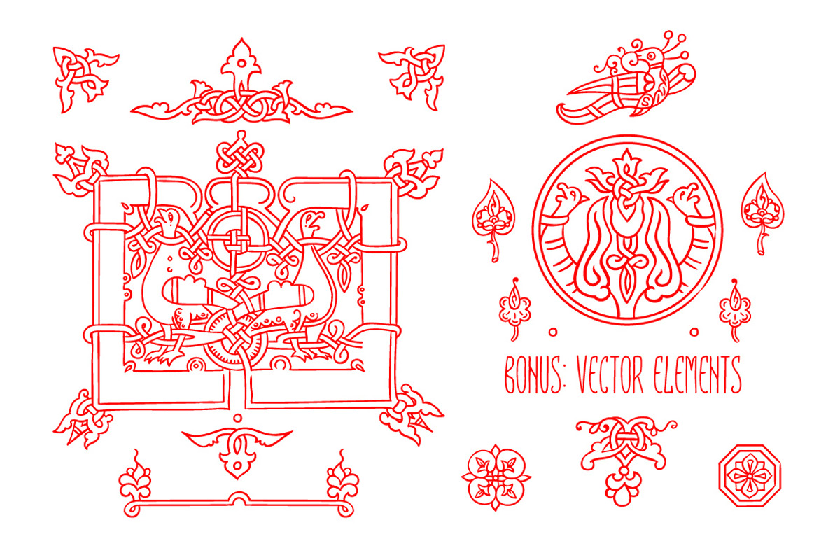 Condensed russian style typeface preview 4