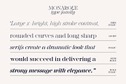 Monarque - Classy Serif Type Family, a Serif Font by The Paper Town (Thumbnail 10 of 15)