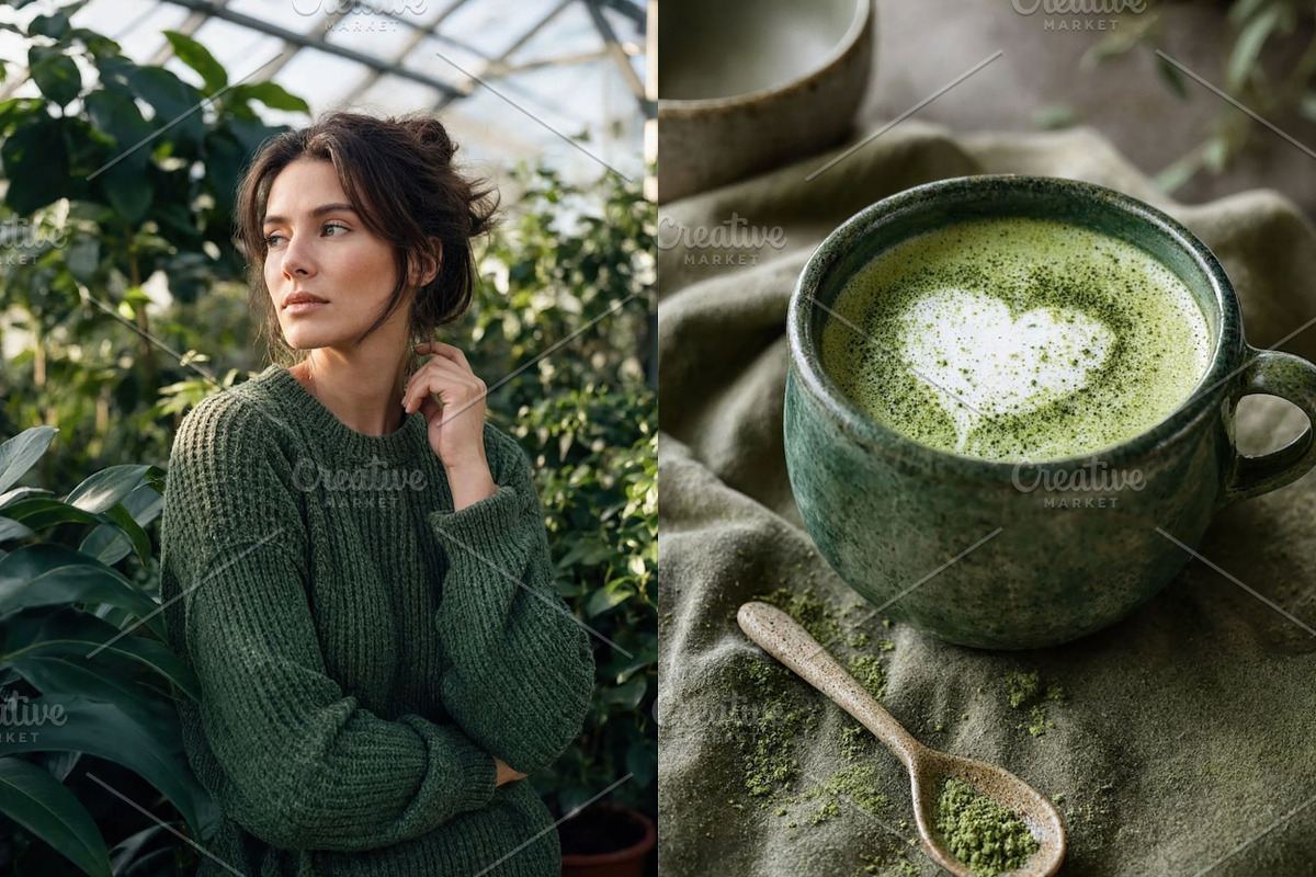 60 Green Stock Photos Bundle, a Beauty & Fashion Photo by Selenique Studio (Photo 7 of 12)