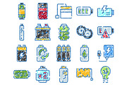 Hand drawn doodle battery and energy, an Object Graphic by pikepicture (Thumbnail 2 of 3)
