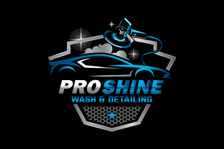 Car Wash and Detailing Logo Template