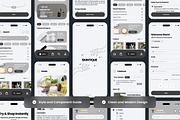 Skintique – Skincare App UI Design, an App Template by twinstd (Thumbnail 3 of 5)