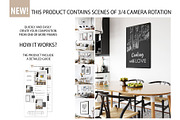 Frames & Walls Scandinavian Bundle-4, a Household Mockup by Yuri-U (Thumbnail 4 of 38)