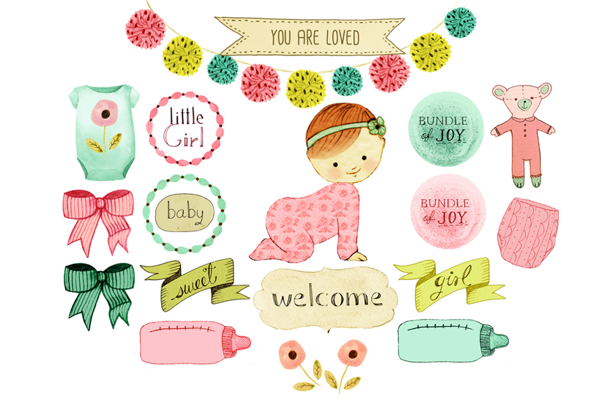 Baby girl, a Graphic by Rosabebe (Photo 1 of 3)
