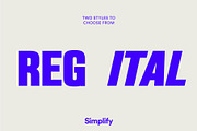 Cosmonova - Bold Display Font, a Font by Simplify Creative (Thumbnail 5 of 12)