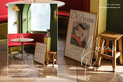 Aesthetic Paris Cafe - Frame Mockup, a Product Mockup by ArtwithFrame (Thumbnail 14 of 21)