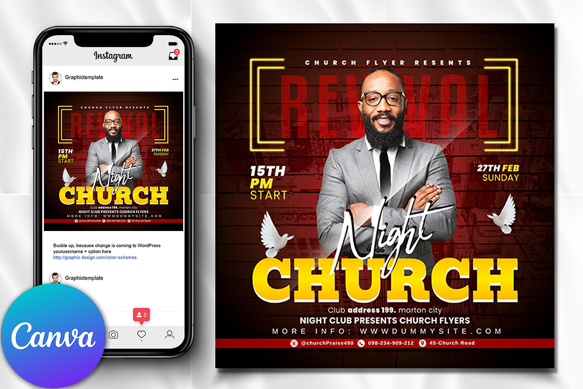 Church Flyer | Canva Flyers