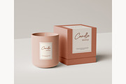 Amber Glass Candle Mockup, a Product Mockup by mockupocka (Thumbnail 6 of 15)