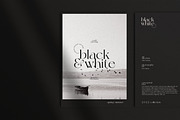 Black & White Stationery Mockup, a Books & Magazine Mockup by CarmineType (Thumbnail 2 of 15)