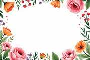 Vibrant Floral Frame Bundle, an Illustration by Amazin_art (Thumbnail 6 of 11)