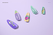 Nail Tips Mockup Set, a Merchandise Mockup by creatsy5 (Thumbnail 3 of 11)