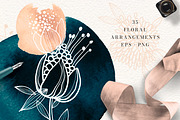 FINE LINE Floral Graphic Collection, a Decorative Illustration by Olga Begak Art & Design (Thumbnail 8 of 11)