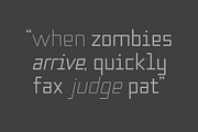 Mitblock, a Sans Serif Font by OWL KING (Thumbnail 7 of 8)