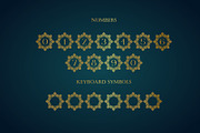 Diamond Mandala Monogram, a Symbol Font by Dm Studio (Thumbnail 6 of 8)