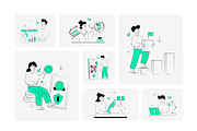 Animated Business Illustrations, a Finance Illustration by Brickclay (Thumbnail 3 of 4)