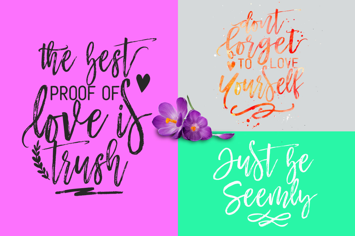 Mustache Script, a Script Font by joelmaker (Photo 3 of 11)