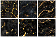 Teal and Gold Glitter Ink Textures, a Texture Graphic by designcity5 (Thumbnail 2 of 5)