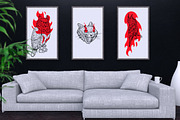 Ink animals, an Animal Illustration by CGterminal (Thumbnail 6 of 7)