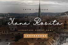 Xana Rosita Cyrillic Font
