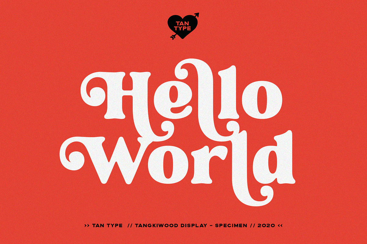 Tan Tangkiwood Font Free Download - Display Fonts Preview 2026