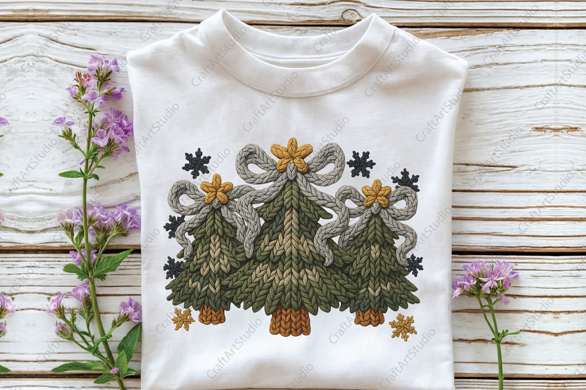 Coquette Camo Christmas Tree PNG, an Illustration by CraftArtStudio (Photo 2 of 4)