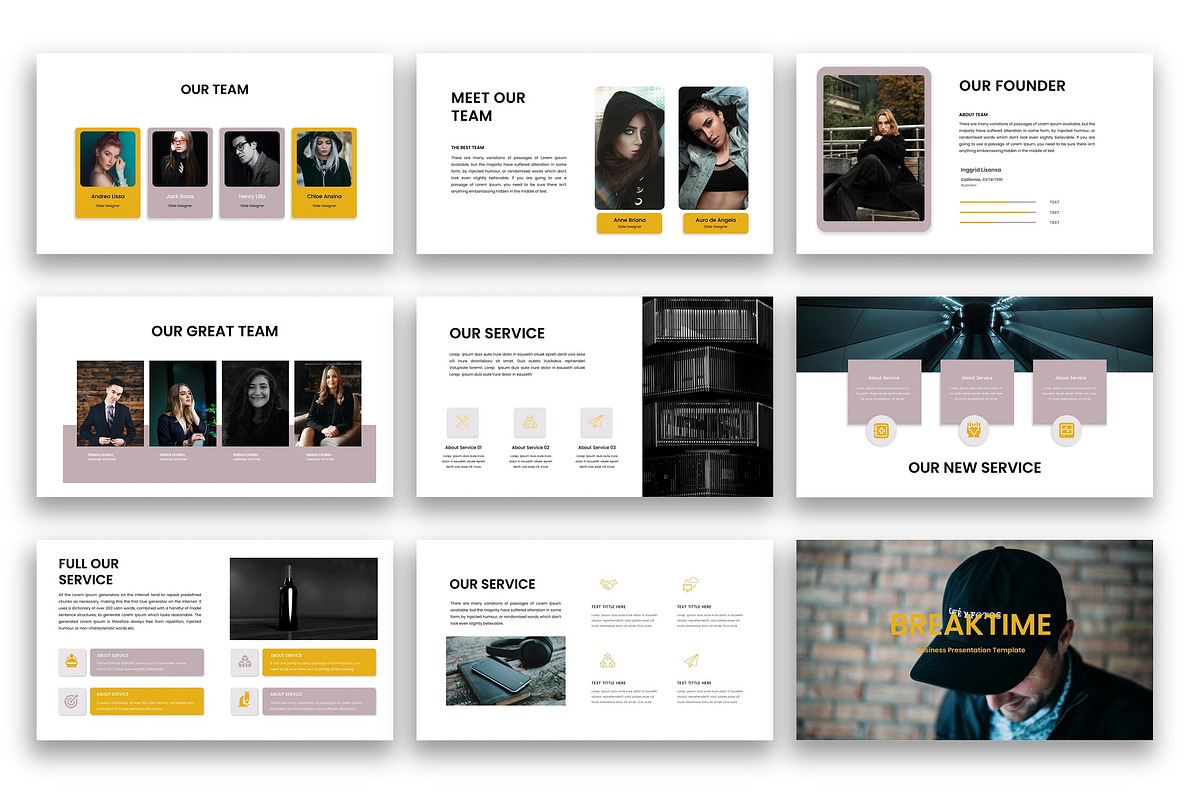 Baldanzi – Business PowerPoint, a Presentation Template by kreatifreya (Photo 3 of 5)