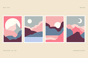 Boho Minimalist Landscapes, a Decorative Illustration by Léo Alexandre (Thumbnail 5 of 13)