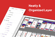 Nemesis - NFT Market Collection Apps, an UI Kit Template by Minialis (Thumbnail 4 of 6)