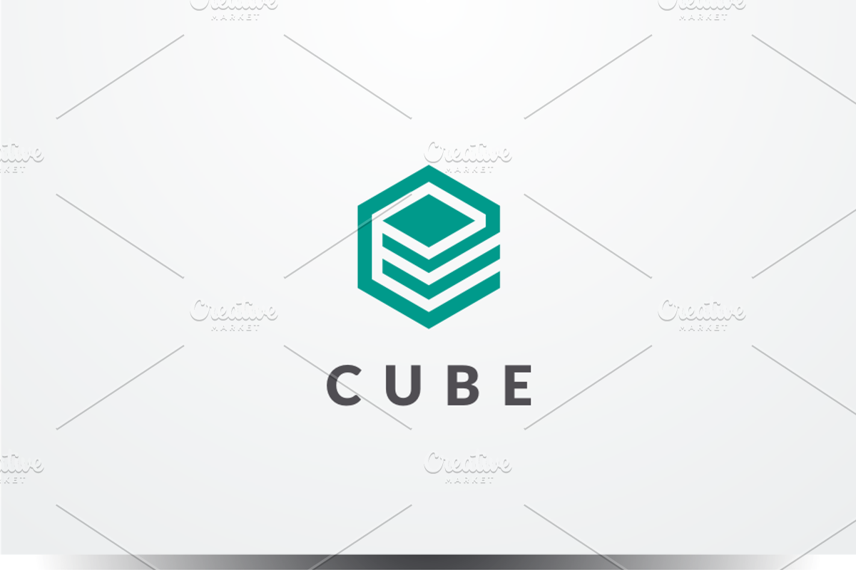 Cube Logo, a Branding & Logo Template by yopie | Creative Market